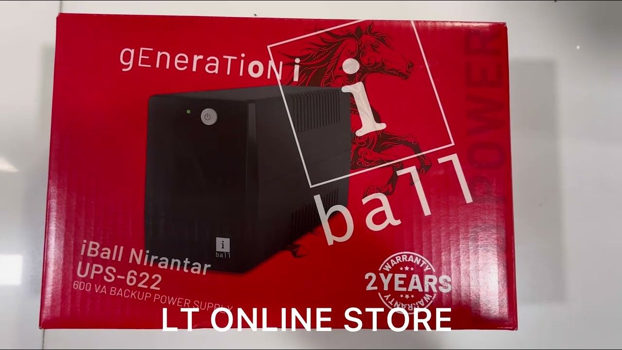 iBall Nirantar UPS-660 Power Backup, 600VA