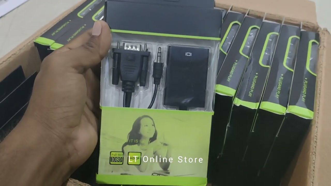 VGA to HDMI Adapter with audio (Pack of 10) VGA to HDMI Adapter with audio (Pack of 10)