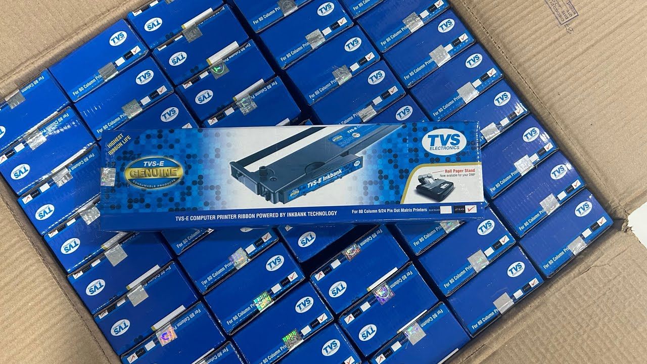 TVS-E 80 Colum With Ink Bank Ribbon
