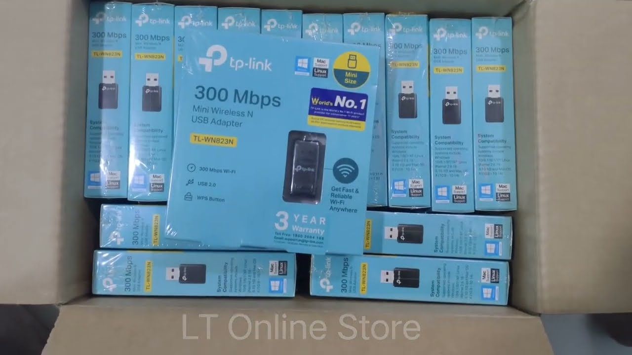 TP-Link WN823N 300Mbps Wireless-N USB Adapter TP-Link WN823N 300Mbps Wireless-N USB Adapter