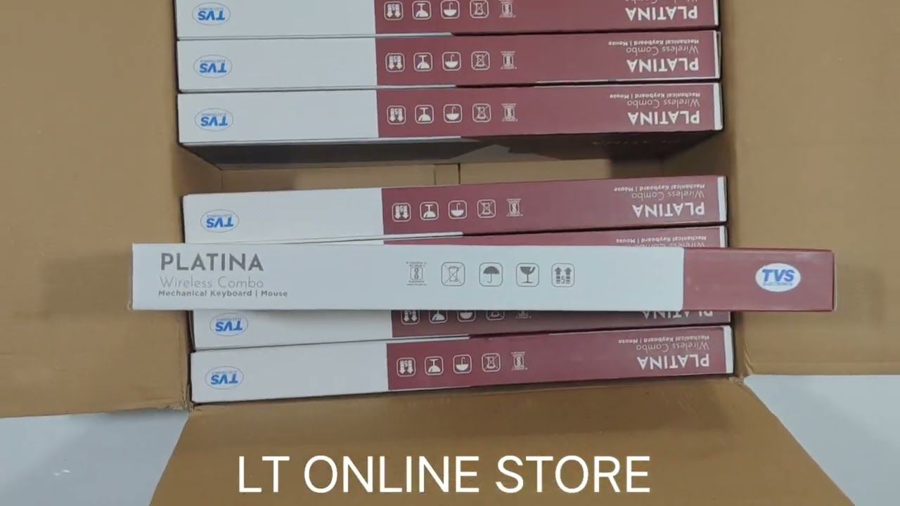 TVS Platina Mechanical Wireless Keyboard Mouse TVS Platina Mechanical Wireless Keyboard Mouse