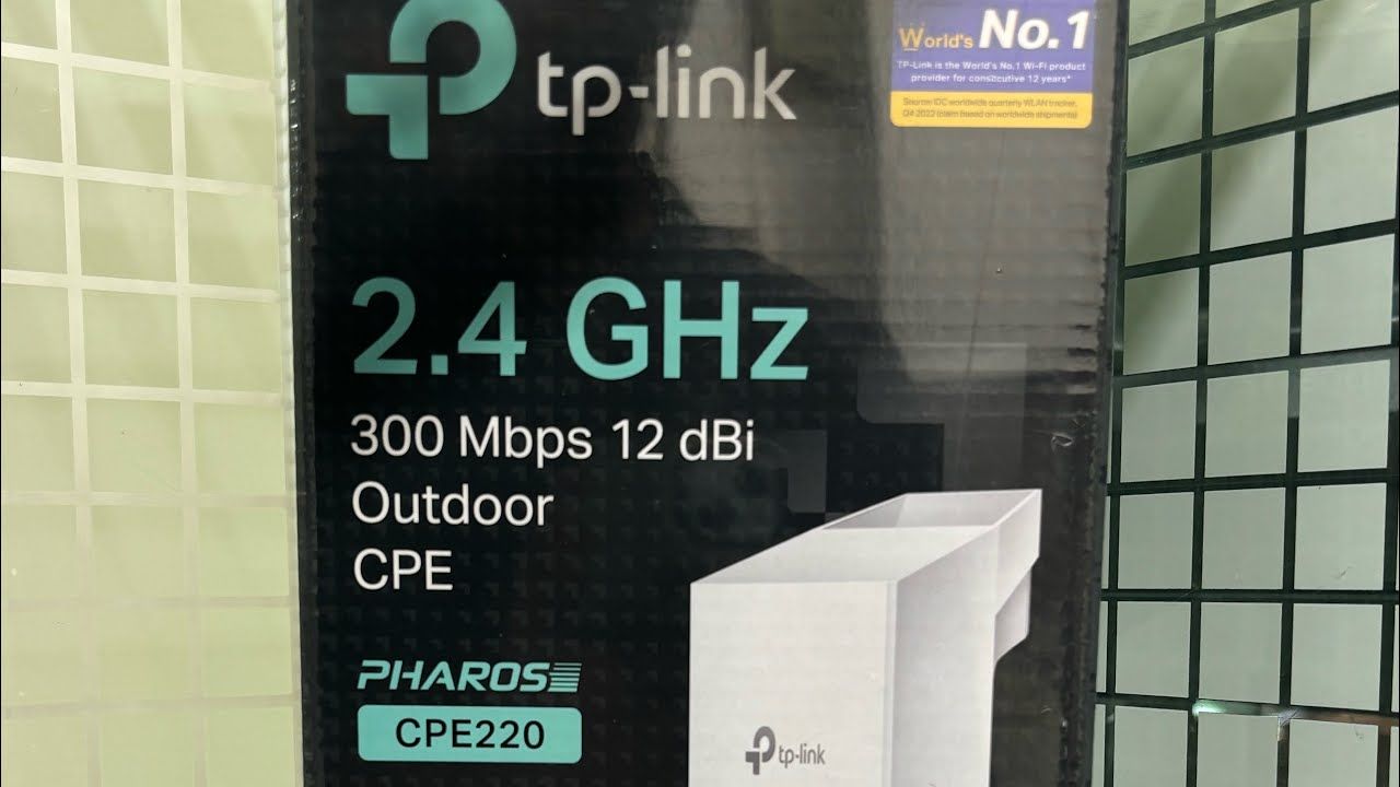 TP Link CPE220 2.4GHz 300Mbps 12dBi Outdoor Access Point TP Link CPE220 2.4GHz 300Mbps 12dBi Outdoor Access Point