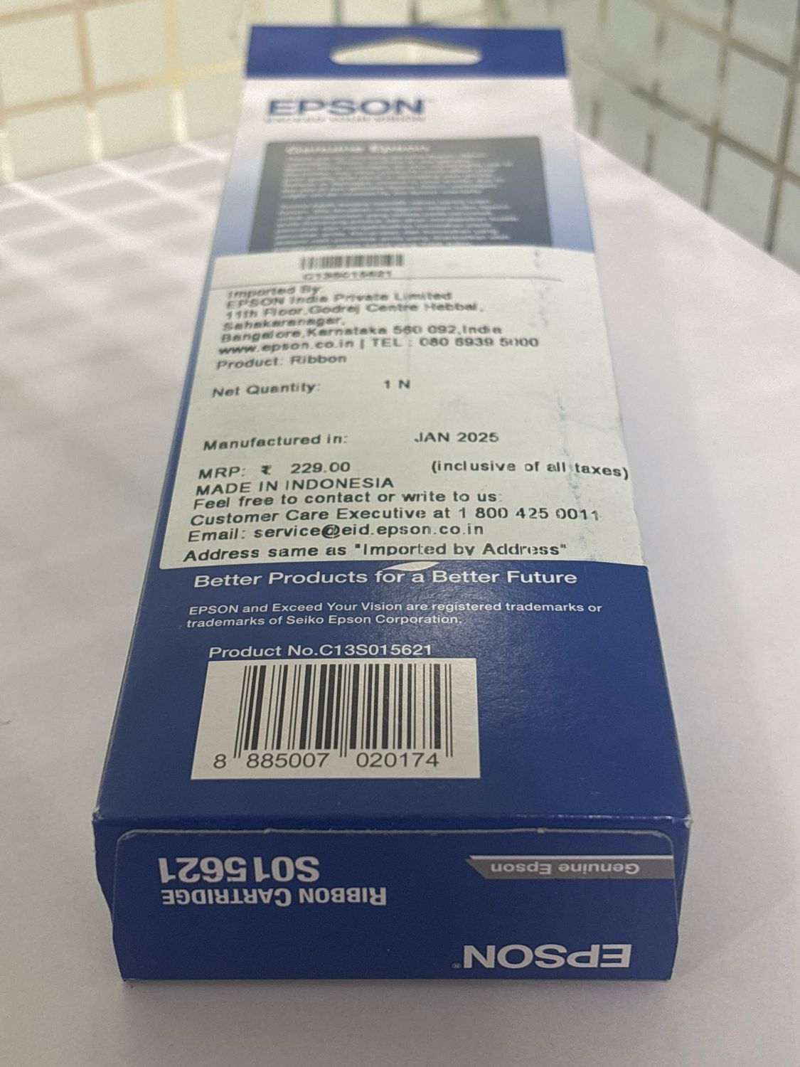 Epson LQ 50, LX 50 Ribbon Cartridge Epson LQ 50, LX 50 Ribbon Cartridge