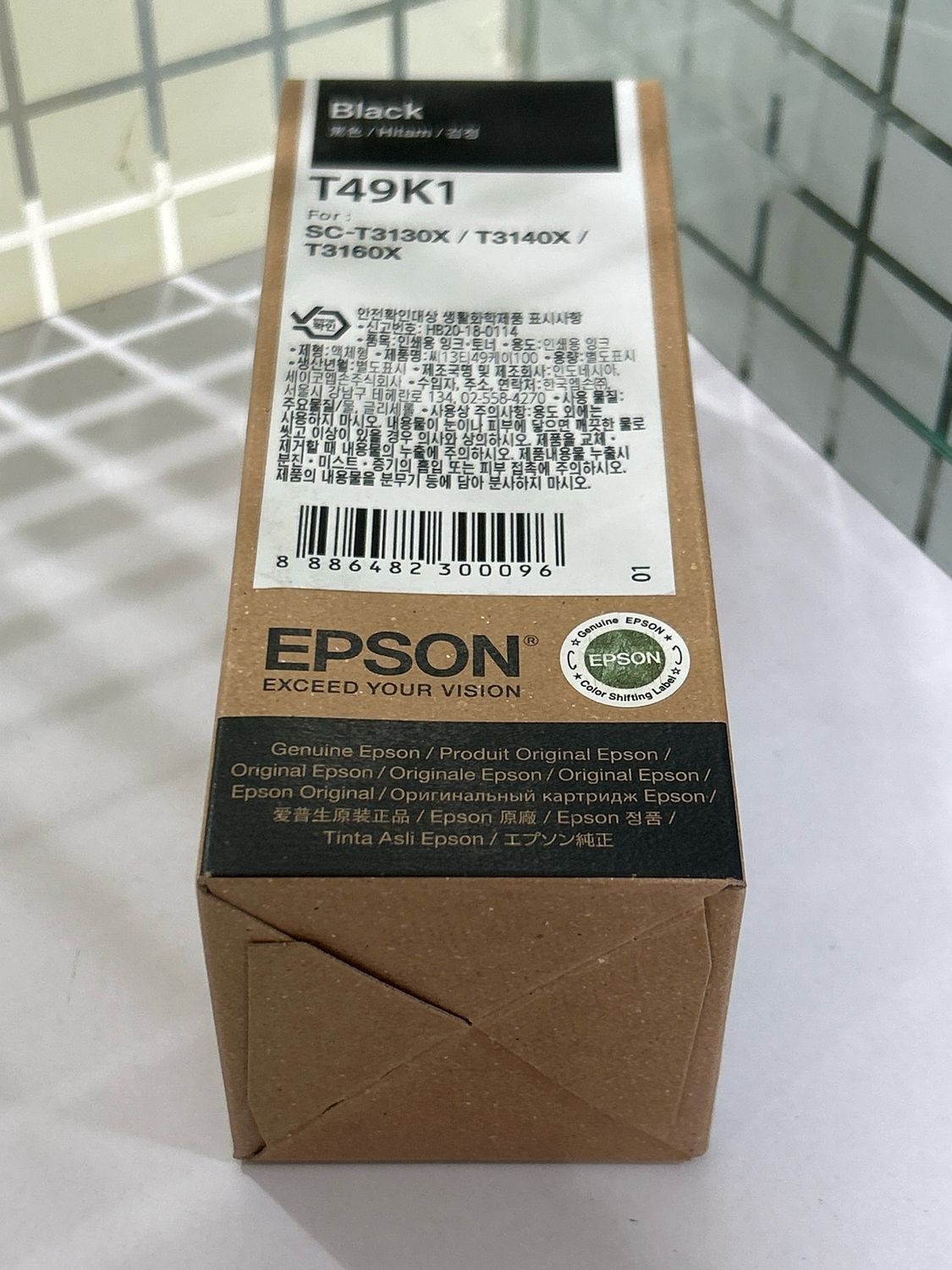 Epson T49K1 Black Genuine Ink bottle Epson T49K1 Black Genuine Ink bottle