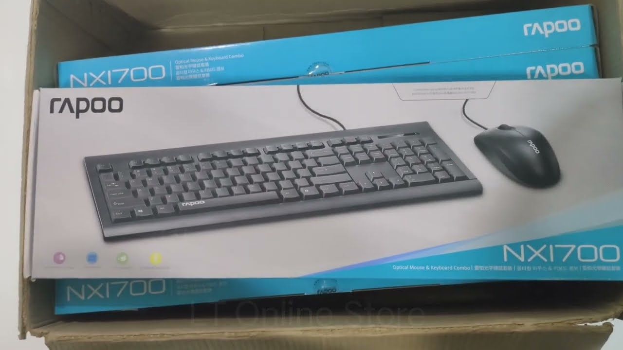 Rapoo NX 1700 USB Keyboard Mouse Rapoo NX 1700 USB Keyboard Mouse