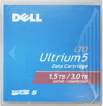 Dell LTO 5 Ultrium Data Cartridge, 1.5TB