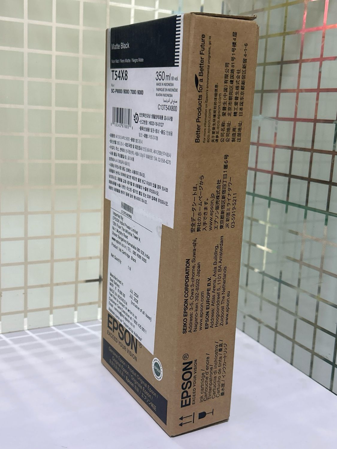 Epson Matte Black T54X800 UltraChrome HDX/HD 350ml Epson Matte Black T54X800 UltraChrome HDX/HD 350ml