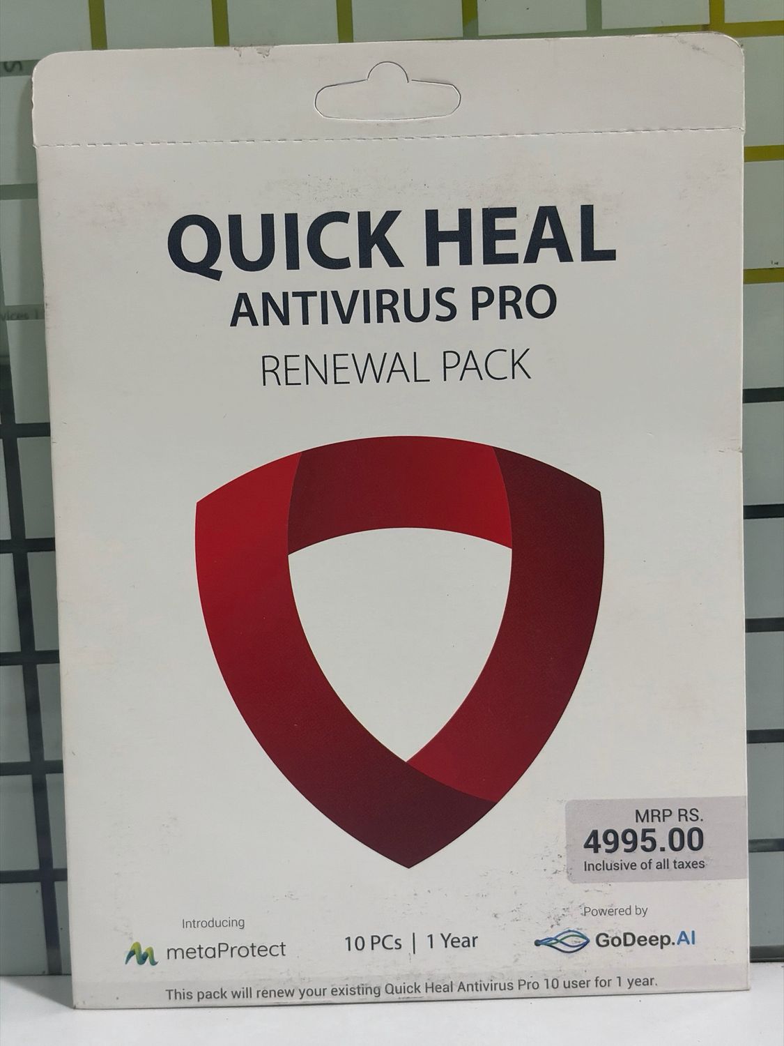 Renewal, 10 User, 1 Year, Quick Heal Antivirus Pro
