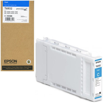 Epson T6932 Ink Cartridge, Cyan, 350ml