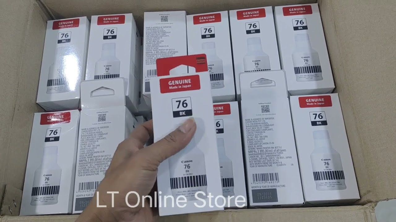 Canon GI-76 Black Ink Bottle