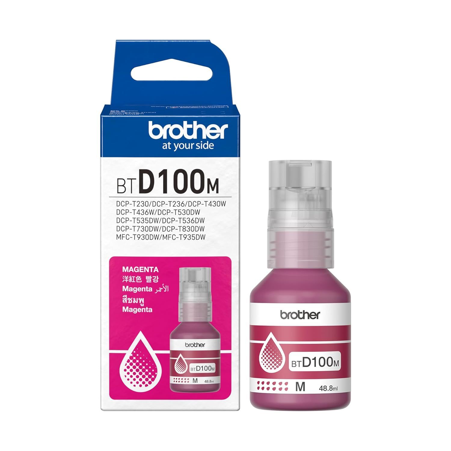 Brother BTD100M Magenta Ink Bottle
