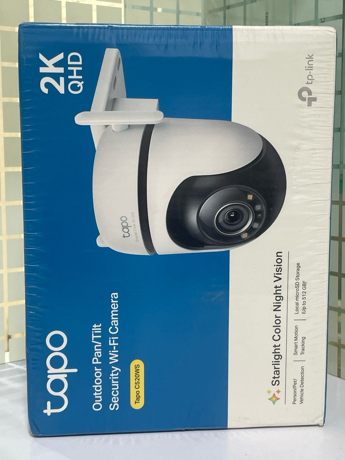 TP-Link Tapo C520WS 2K QHD 4MP Outdoor Pan/Tilt Wi-Fi Camera