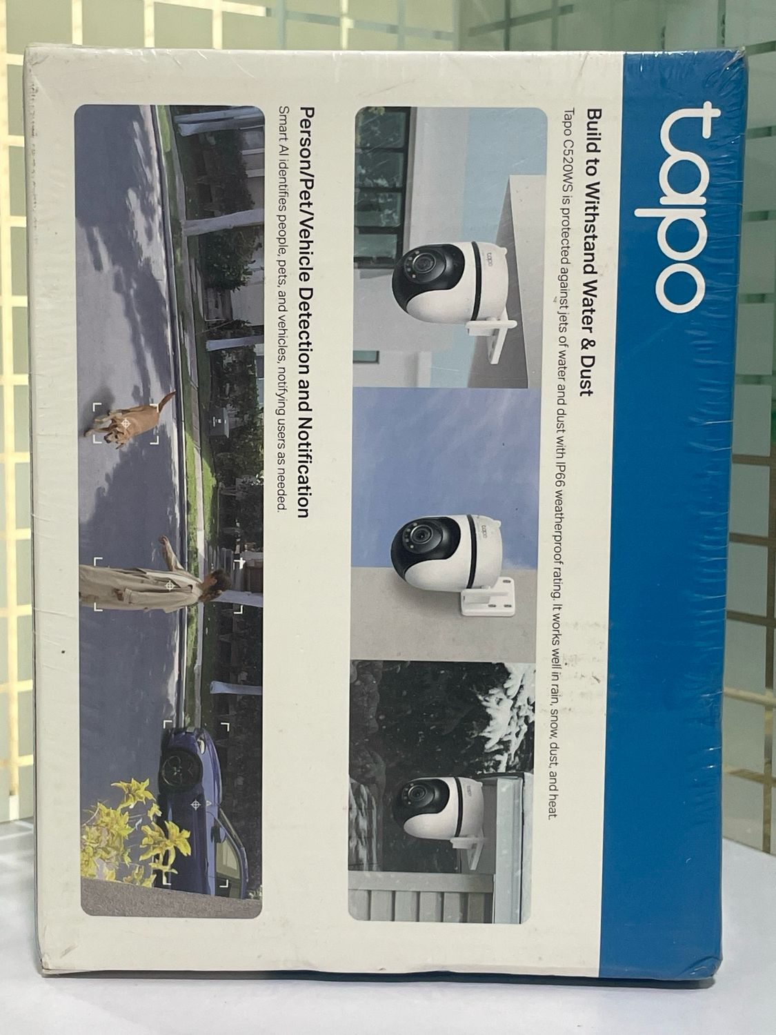 TP-Link Tapo C520WS 2K QHD 4MP Outdoor Pan/Tilt Wi-Fi Camera