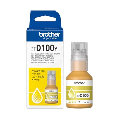 Brother BTD100Y Yellow Ink Bottle