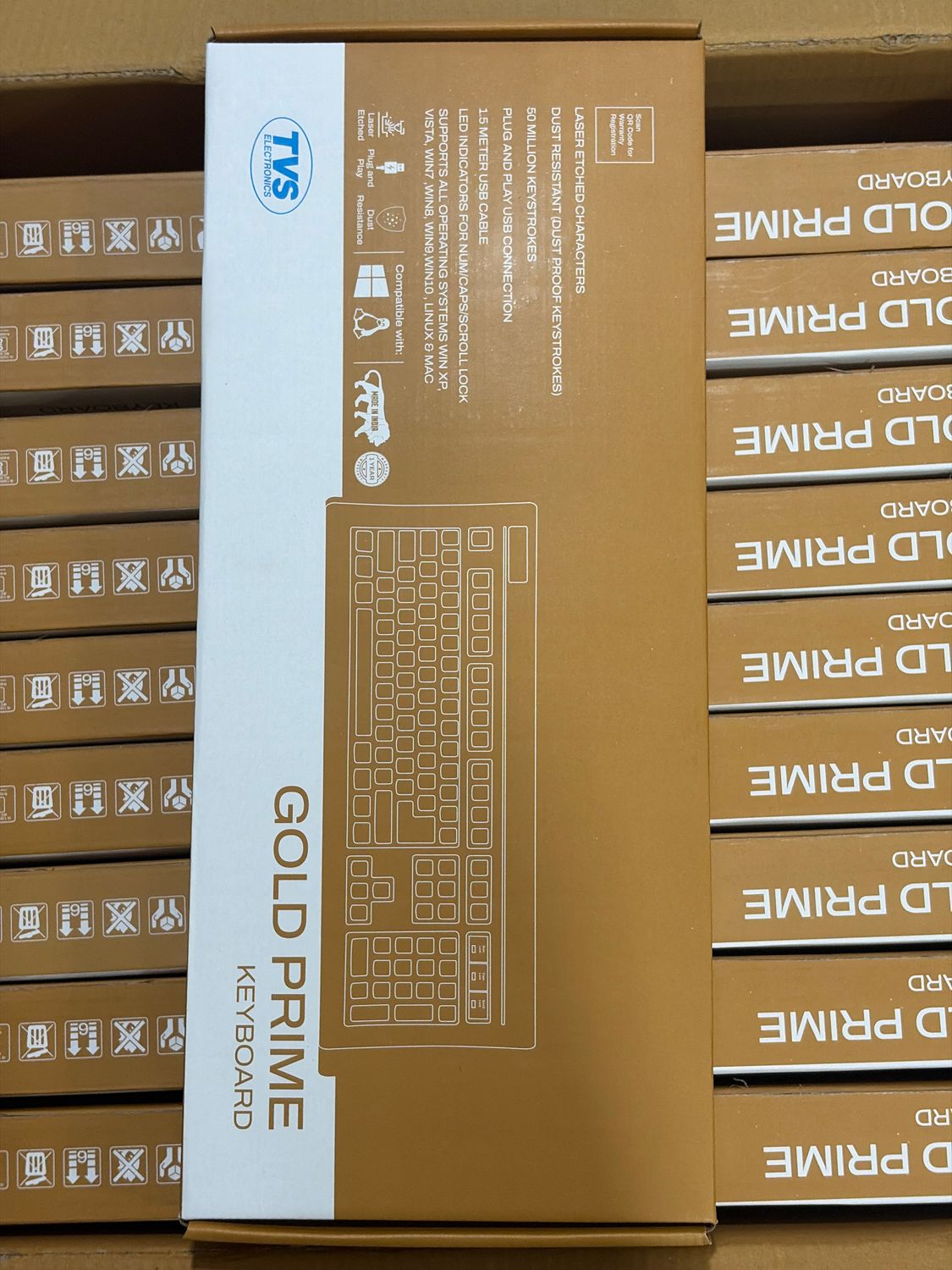 TVS Gold Prime Bharat Dust Resistant Keyboard TVS Gold Prime Bharat Dust Resistant Keyboard