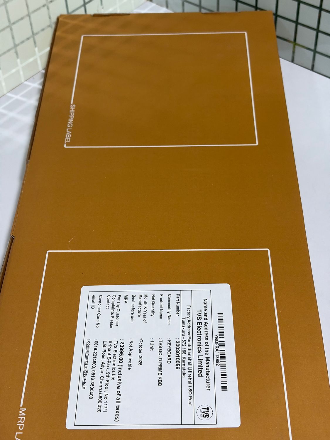 TVS Gold Prime Bharat Dust Resistant Keyboard TVS Gold Prime Bharat Dust Resistant Keyboard