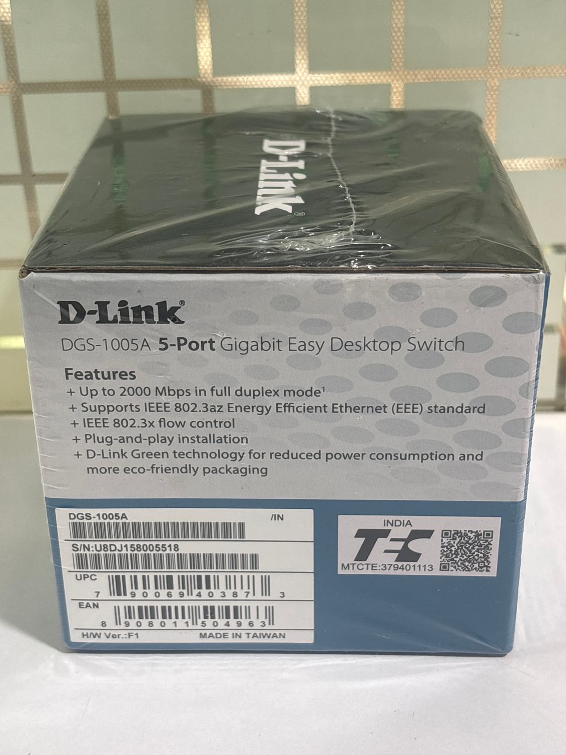 D-Link DGS-1005A 5-Port Gigabit Switch D-Link DGS-1005A 5-Port Gigabit Switch