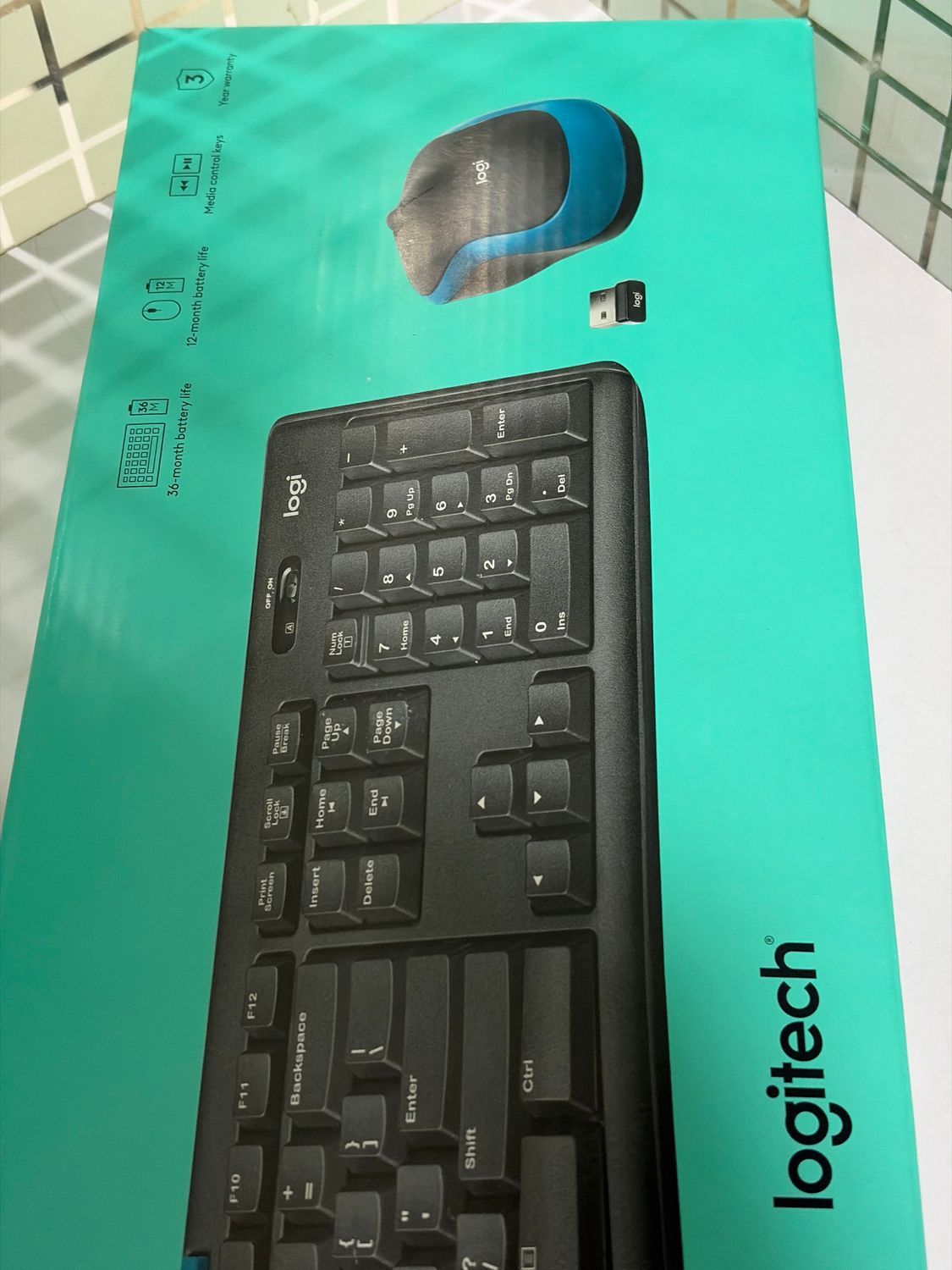 Logitech MK275 Wireless Keyboard Mouse