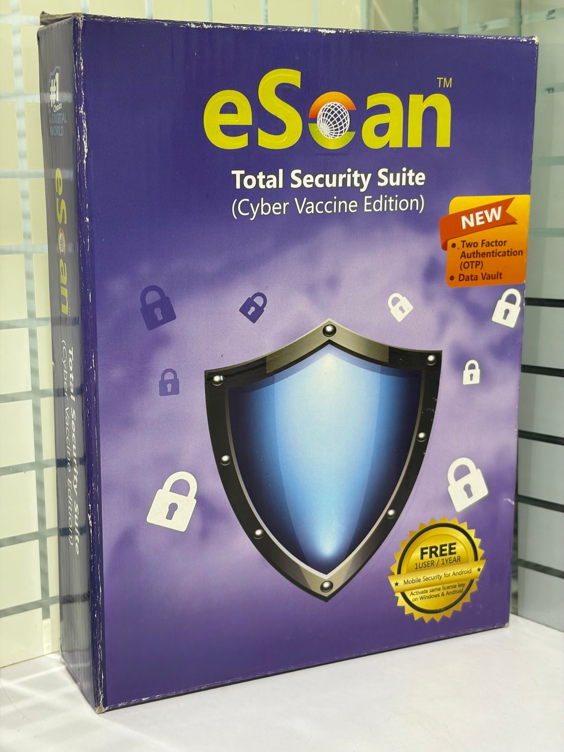 New, 2 User, 1 Year, eScan Total Security (v22x)