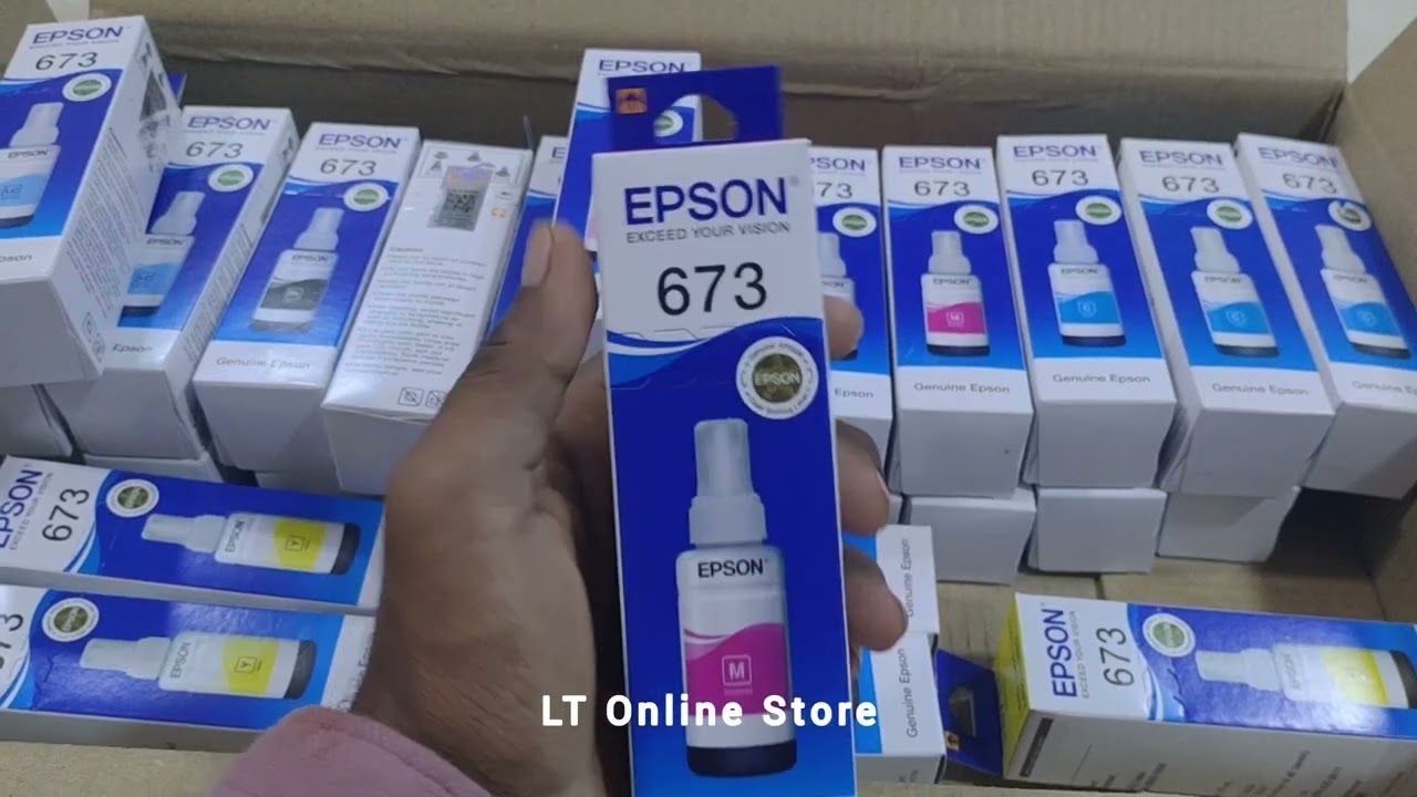Epson 673 Magenta ink Bottle