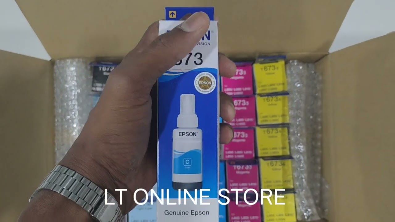 Epson 673 set of 6 bottle (L805, L850, L1800, L810, L800)