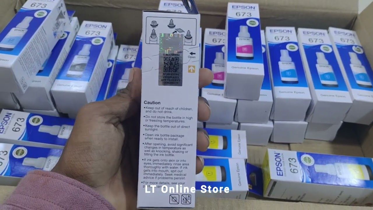 Epson 673 Black ink Bottle