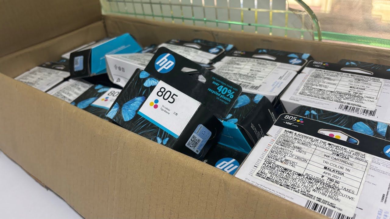 HP 805 Tri-Color Ink Cartridge