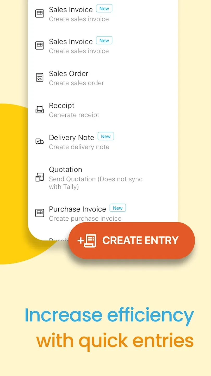 1 User, 1 Year, Biz Analyst for Tally Mobile App