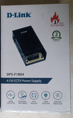 D-Link 4CH CCTV Power Supply (DPS-F1B04) D-Link 4CH CCTV Power Supply (DPS-F1B04)