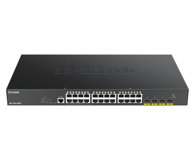 D-Link DGS-1250-28XMP Managed Gigabit Smart Managed PoE Switch
