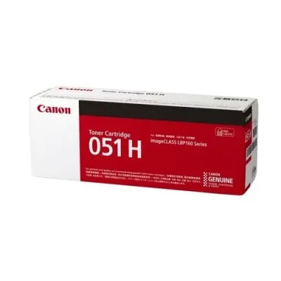 Canon 051H High Yield Toner Cartridge, Black Canon 051H High Yield Toner Cartridge, Black