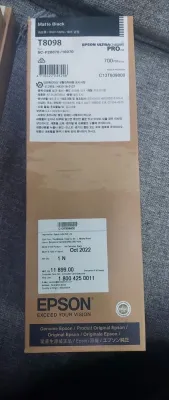 Epson T8098 Matte Black Ink Cartridge