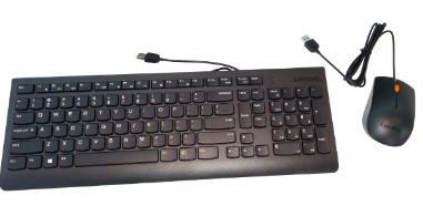 Lenovo 300 USB Keyboard Mouse, Combo Pack