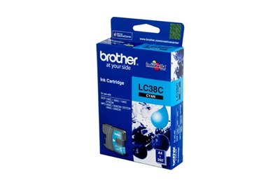 Brother LC38 Ink Cartridge, Cyan Brother LC38 Ink Cartridge, Cyan