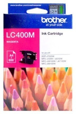 Brother LC400 Ink Cartridge, Magenta