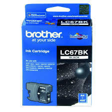 Brother LC67 Ink Cartridge, Black