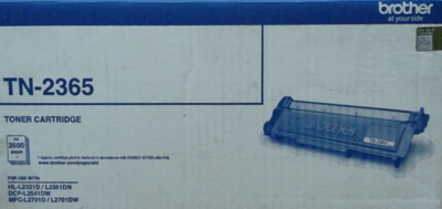Brother TN-2365 Toner Cartridge, Black Brother TN-2365 Toner Cartridge, Black