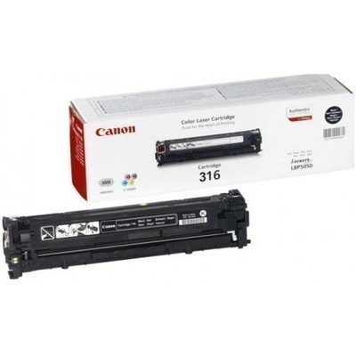 Canon 316 Toner Cartridge, Black