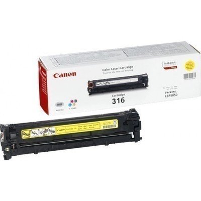 Canon 316 Yellow Toner Cartridge