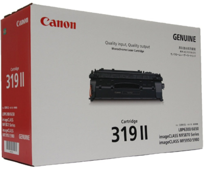 Canon 319 II Large Toner Cartridge, Black