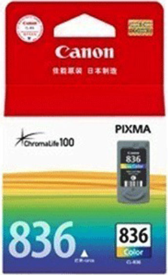 Canon 836 Ink Cartridge, Tri Color Canon 836 Ink Cartridge, Tri Color
