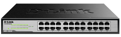 D-Link 24-Port Unmanaged Ethernert Switch, DES-1024C D-Link 24-Port Unmanaged Ethernert Switch, DES-1024C