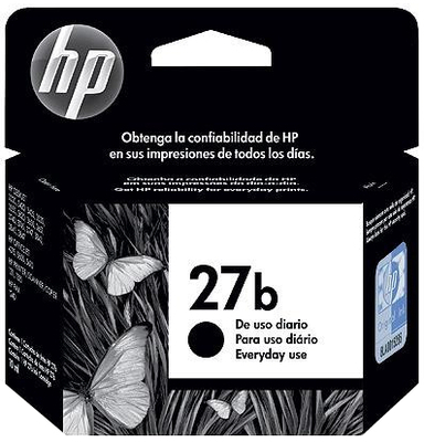 HP 27B / 27A Black Ink Cartridge