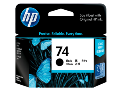 HP 74 Black Ink Cartridge