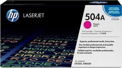 HP CE253A 504A Magenta Toner Cartridge