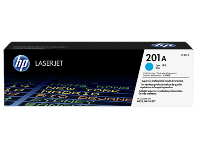 HP CF401A 201A Cyan Toner Cartridge