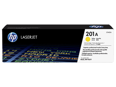 HP CF402A 201A Yellow Toner Cartridge
