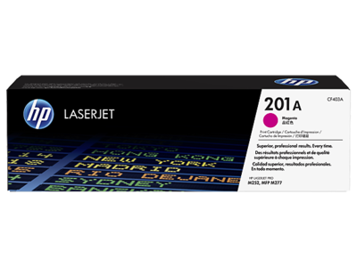 HP CF403A 201A Magenta Toner Cartridge