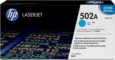 HP Q6471A 502A Cyan Toner Cartridge