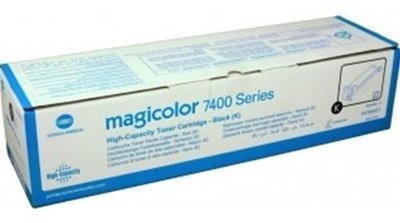 Konica Minolta 7400 MagiColor Toner Cartridge, Black